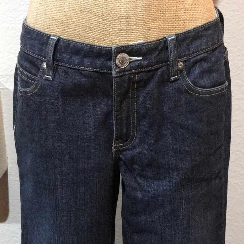 BANANA REPUBLIC Contoured Bootcut Jeans NEW NWT Size 6 Stretch Straight Leg